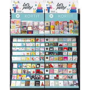 KAKSI 90 CM KORTTIKAAPPIA