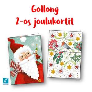 2-os Gollong joulukortit